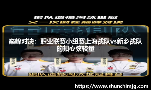 巅峰对决：职业联赛小组赛上海战队vs新乡战队的扣心弦较量